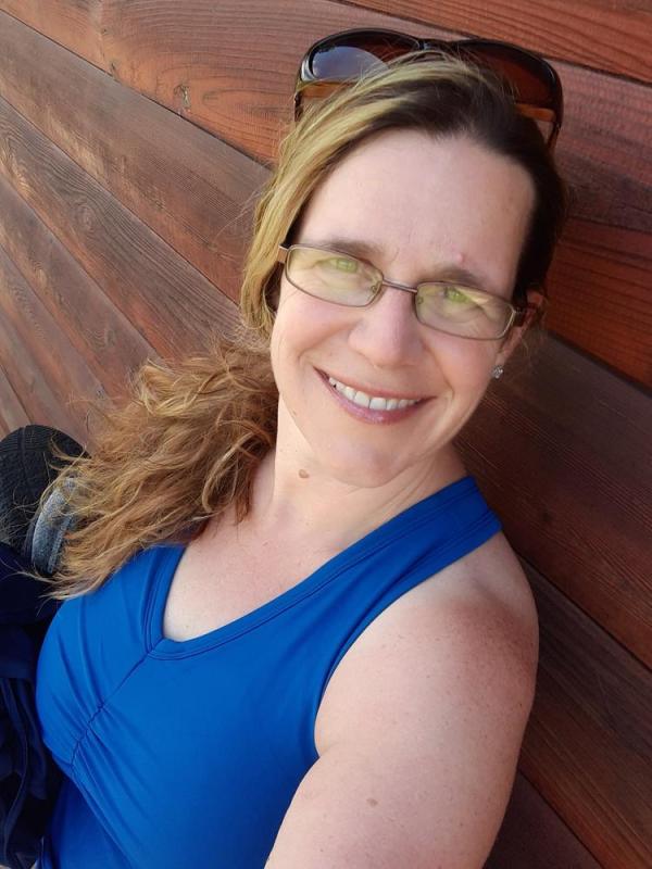 Customer photo for "Love this swim top!!"