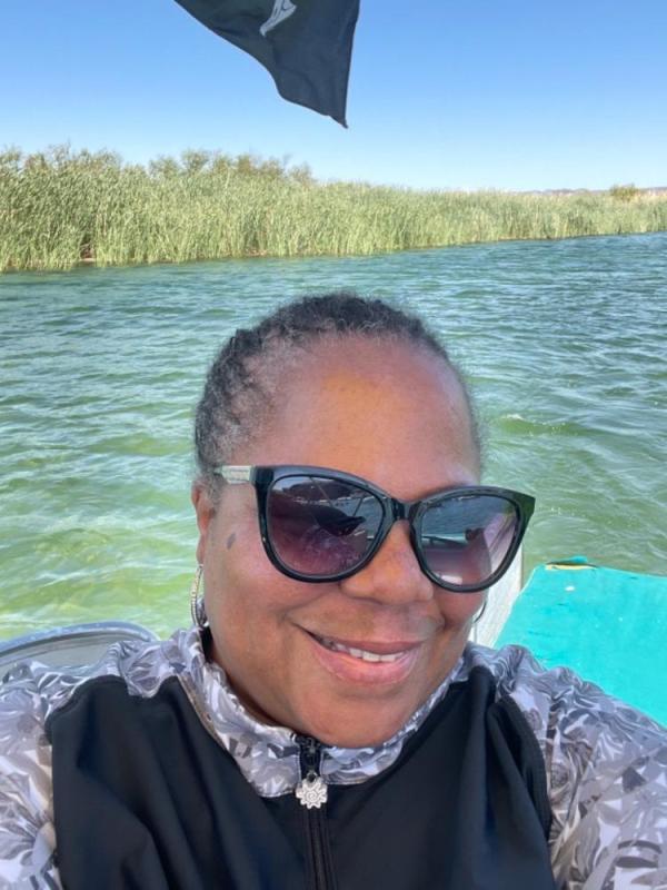 Customer photo for "My swim shirt is great!"