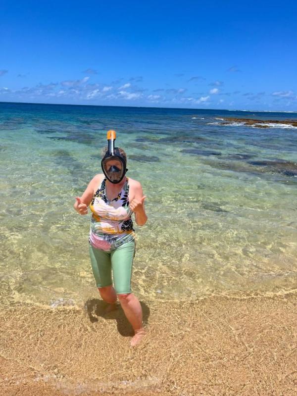 Customer photo for "Womens ruched tank top!"