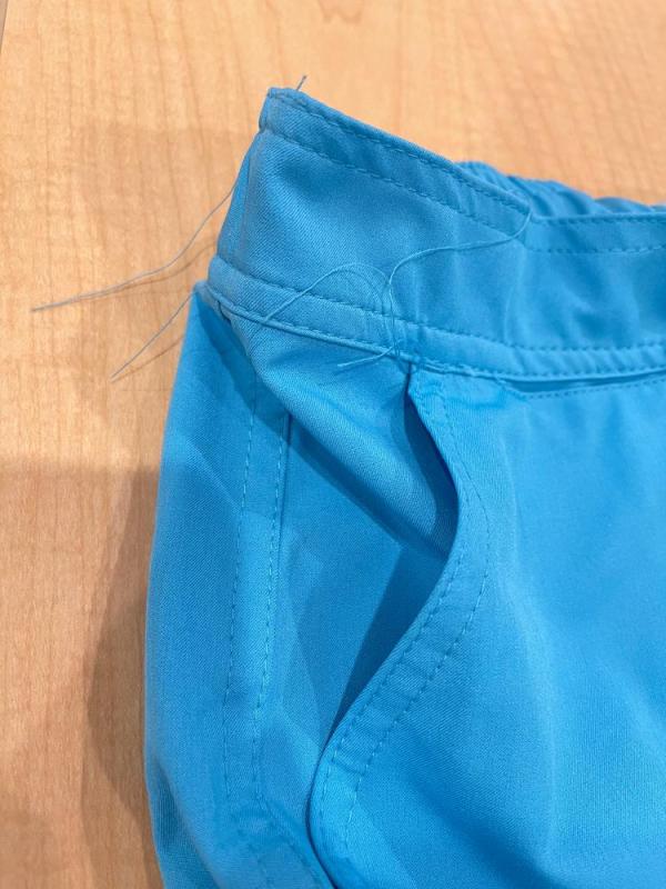 Customer photo for "Very poor sewing job"