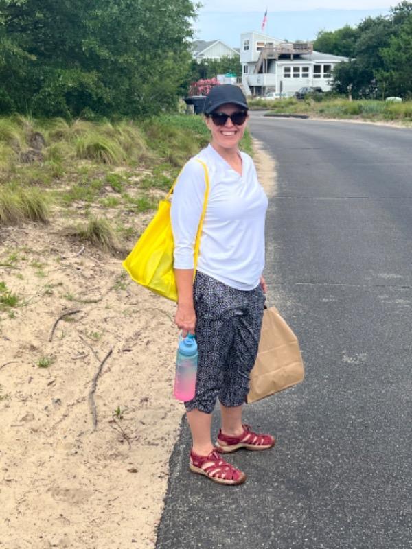 Customer photo for "Loving these capris"