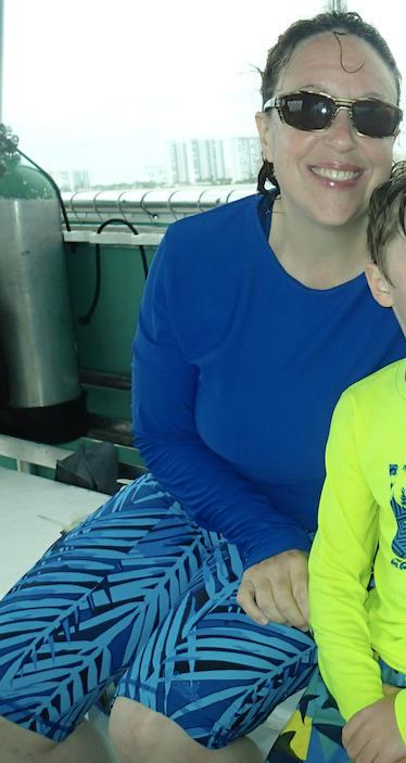 Customer photo for "Great Swimshirt!"