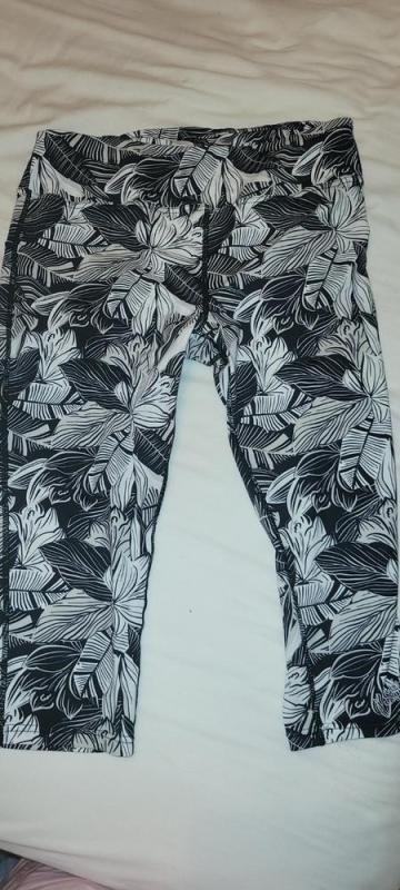Customer photo for "Swim capris"