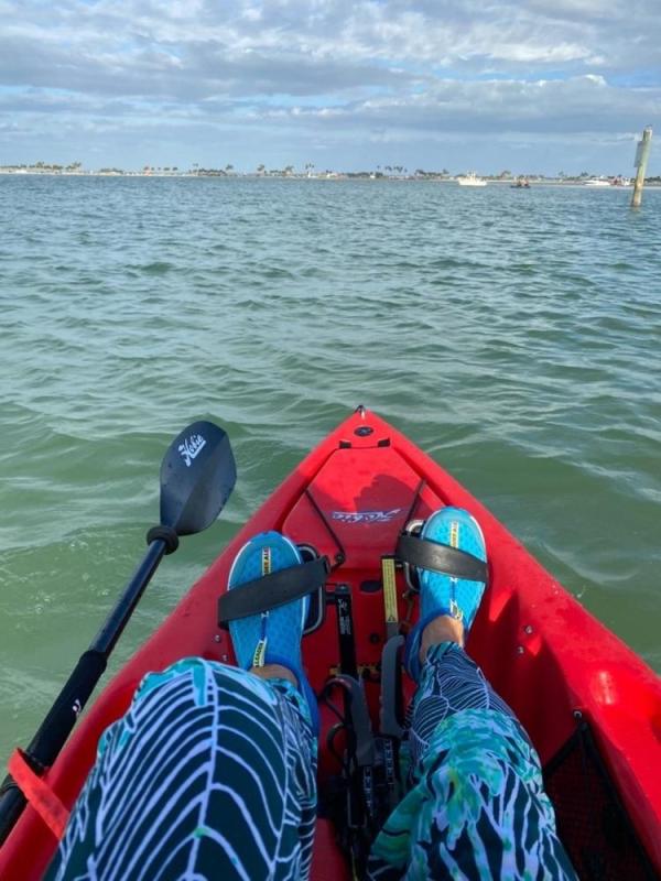Customer photo for "Great Pants for the Beach"