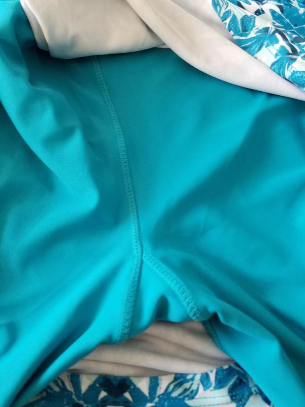 Customer photo for "Pretty but undershorts not very comfy"