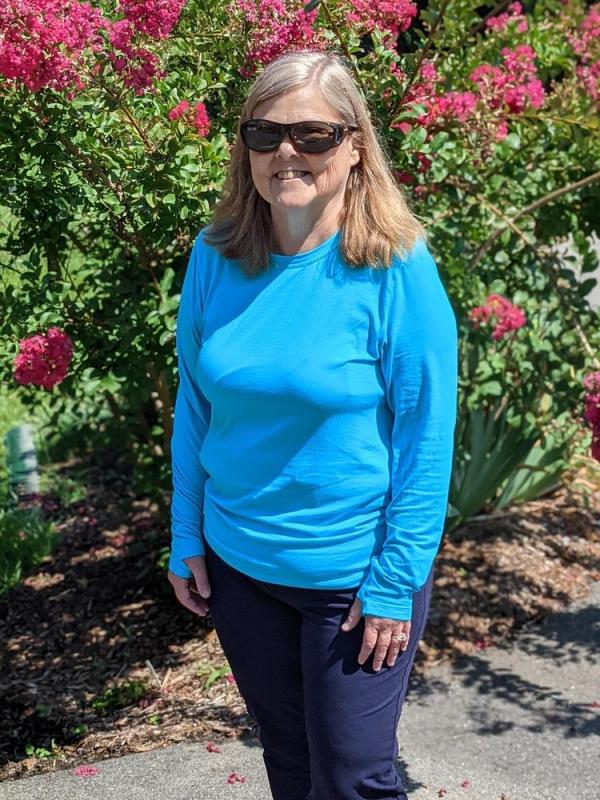Customer photo for "Love my everyday tees!"