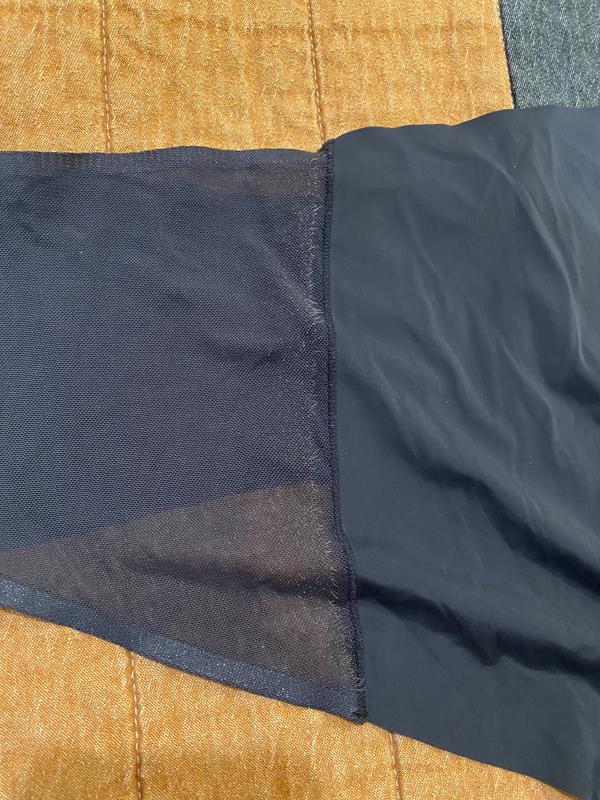 Elastic on mesh frayed after one wash and mine dry