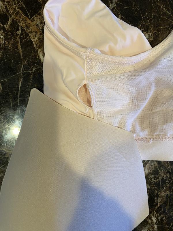 Hole on side to remove and replace padding