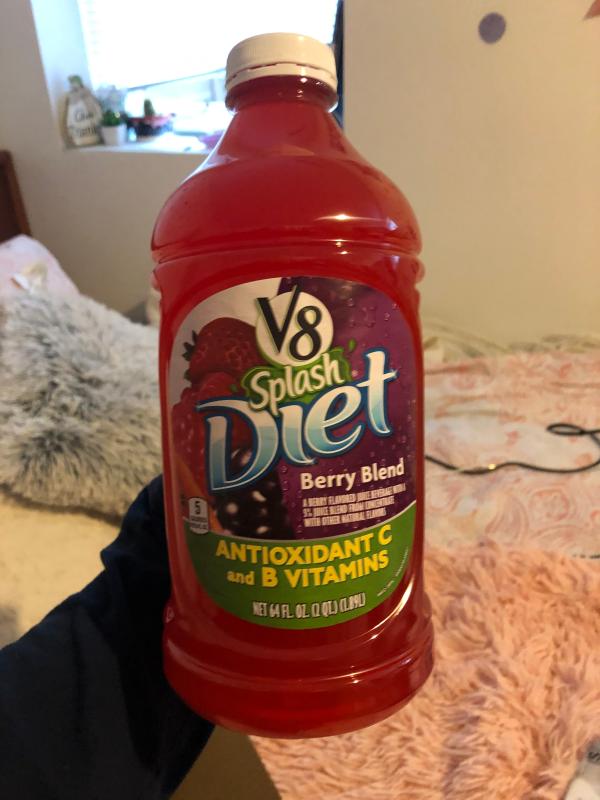 V8 splash clearance diet berry blend