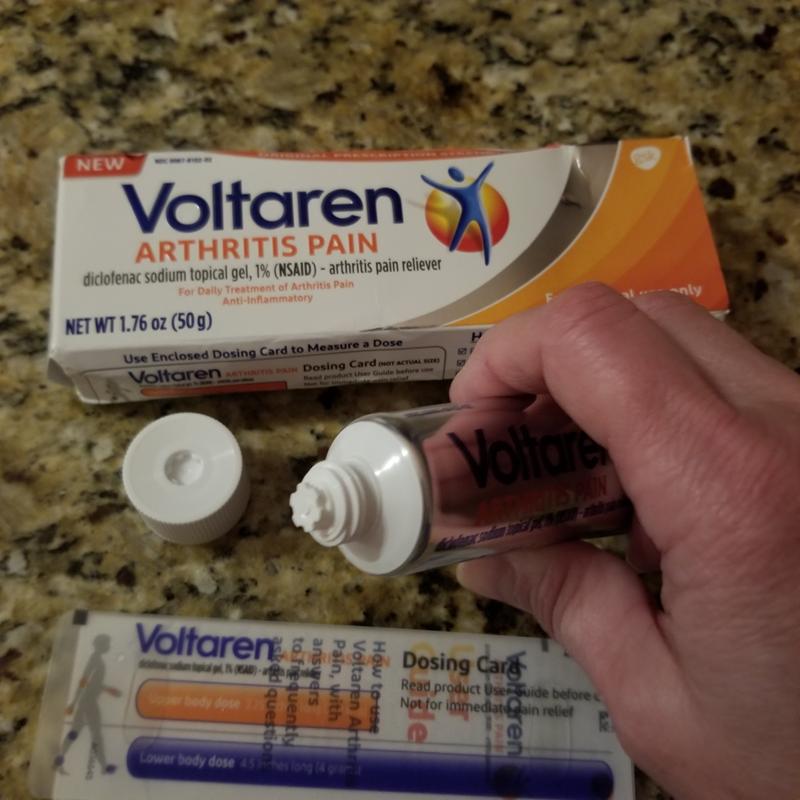 Voltaren Gel Dosing Card : Amazon Com Voltaren Arthritis Pain Gel For ...