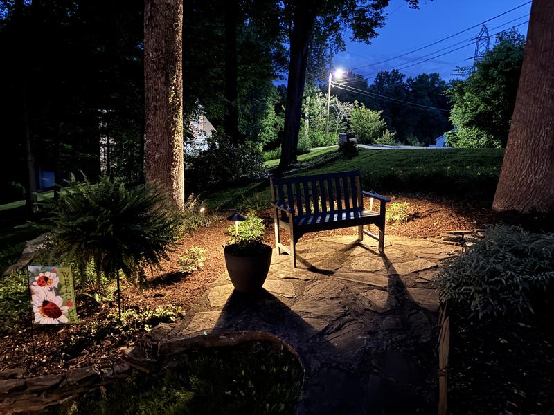 Color Changing Landscape Lighting Kit (6 Spotlights, 4 Path
