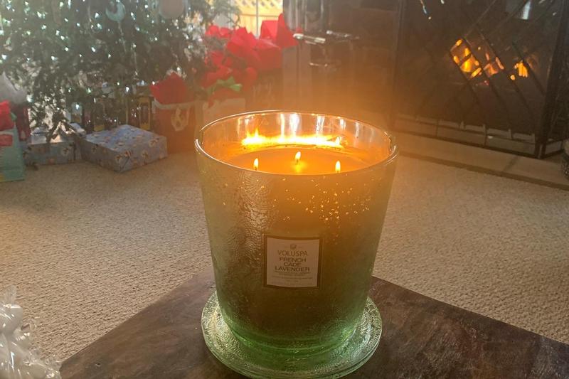 Customer photo for "Luxury candle"