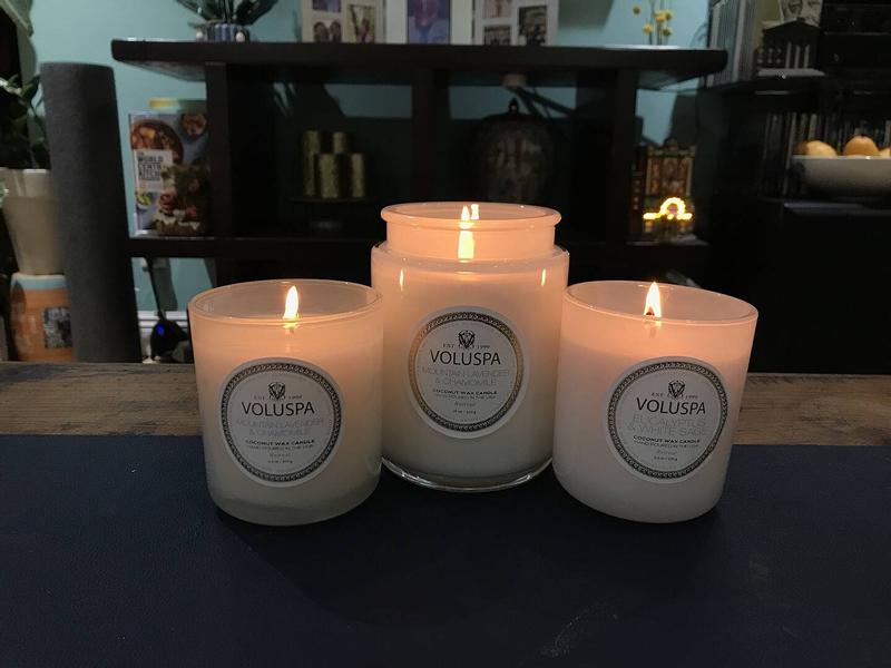 Customer photo for "Candle and Diffuser Combo is Nice"