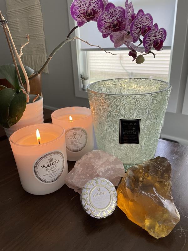 Customer photo for "These Vuluspa candles are the"