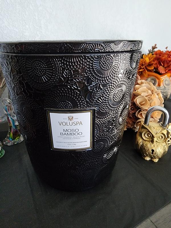 Moso Bamboo 5 Wick Hearth Candle, 123 oz.