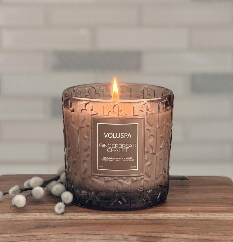 Customer photo for "The coziest candle for fall"