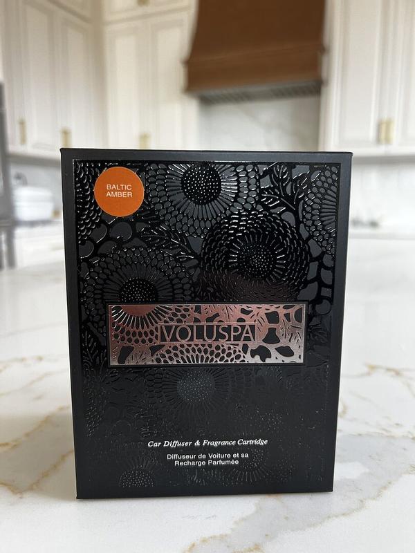 Voluspa Baltic Amber Car Diffuser Starter Kit | Bloomingdale's Home