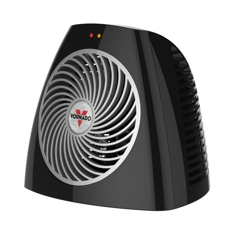 Portable electric online heater with fan