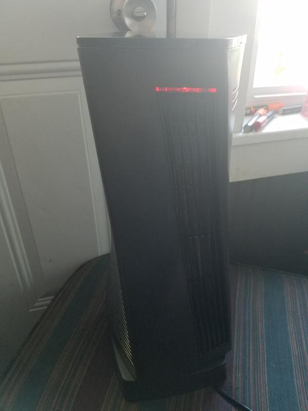 Not where I place it while running,  just wanted to get a reasonable photo of the machine.