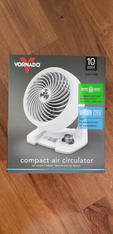 133DC Energy Smart Compact Air Circulator – Vornado