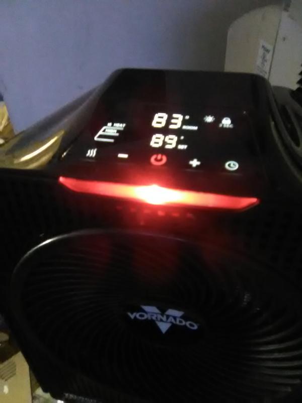 The top display for settings