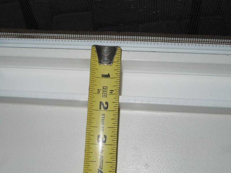 Screen had to be removed!