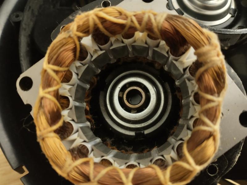 Rear bearing that shaft sits in - no longer turns