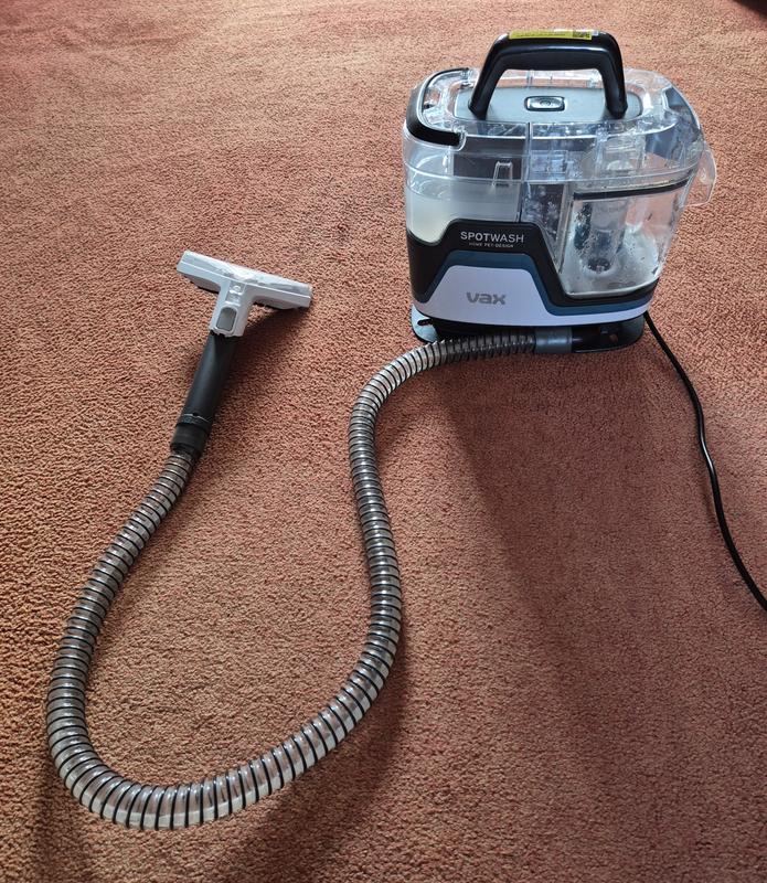 Clean carpet now stains gone