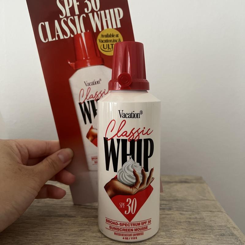 It's not every day you get to lather yourself in whipped cream. But with  Classic Whip SPF 30, you can do just that and enjoy optimal br