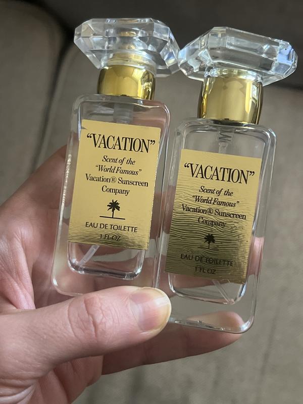 Previous bottle on left, new bottle on right.