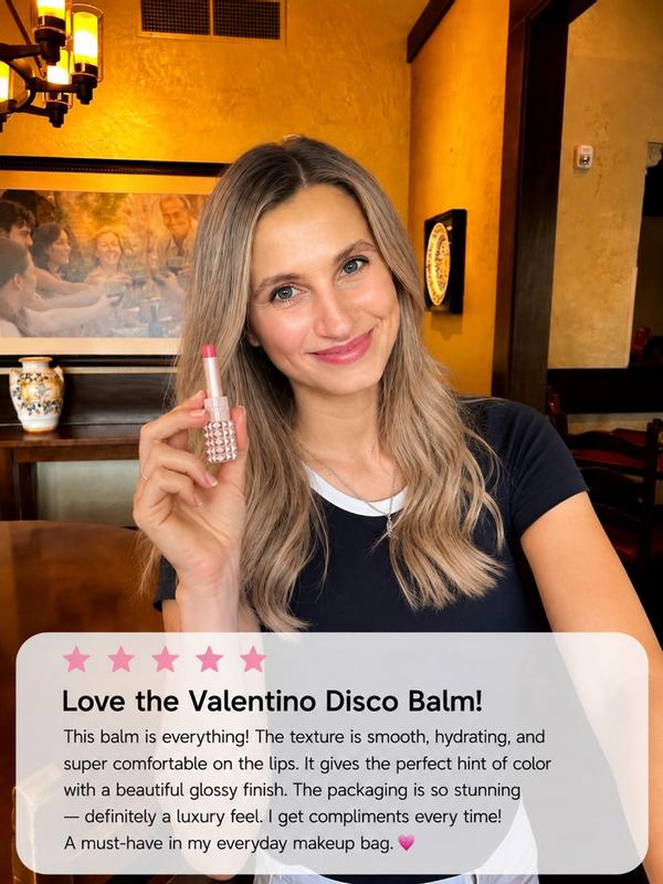 Customer photo for "Love the Valentino Disco Balm!"