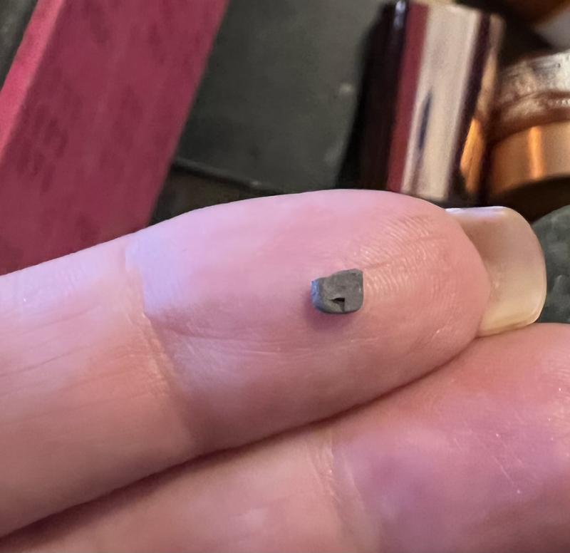 Piece that broke off.