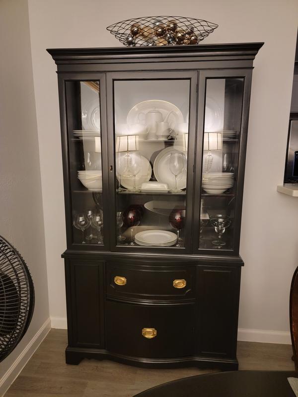 Valspar Satin Tricorn Black Hgsw1441 Cabinet and Furniture Paint