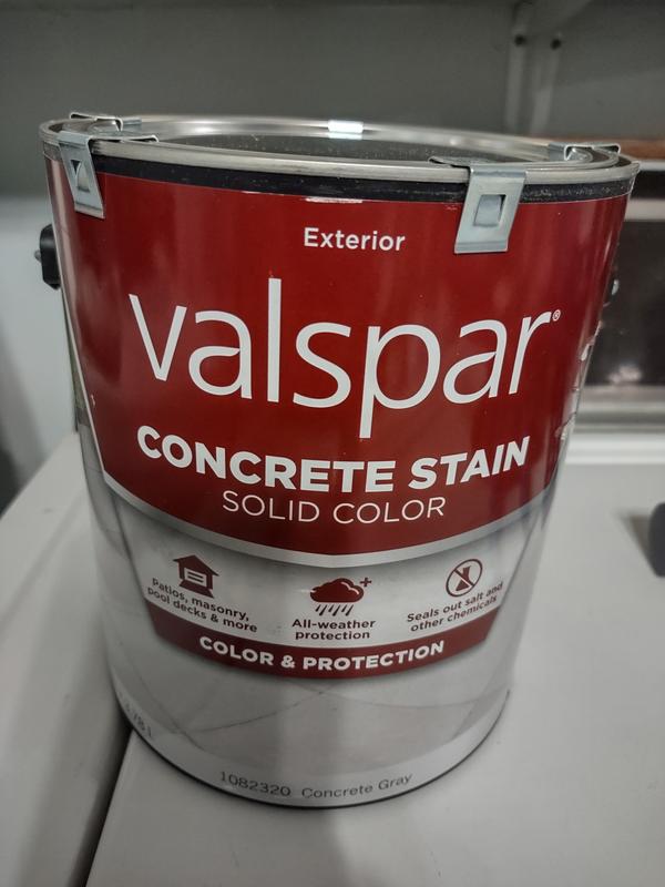 Valspar Tintable Base Semi-transparent Concrete Stain Concentrate in the  Concrete Stains & Sealers department at
