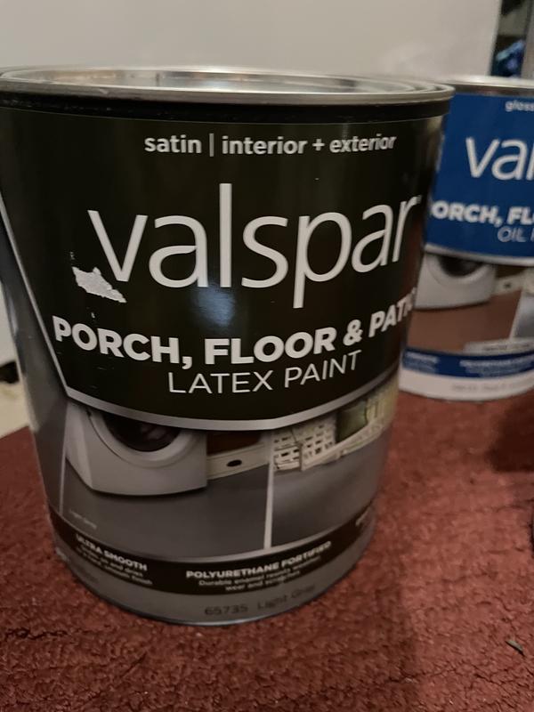 Latex Gloss Porch, Floor & Patio Paint - Valspar® Coating