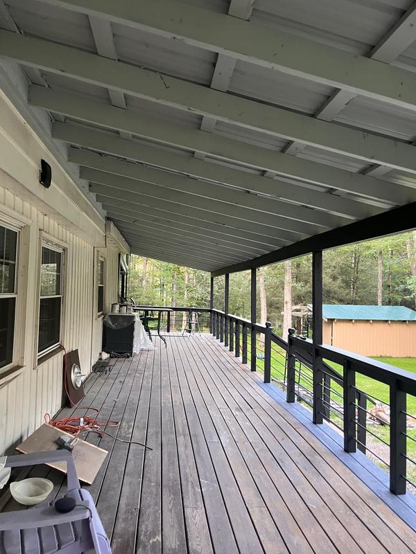 Valspar Utility Gray Gloss Interior or Exterior Porch and Floor