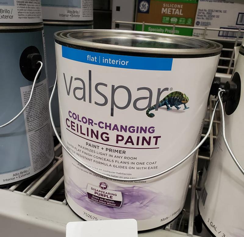 Color Changing Ceiling Paint Valspar