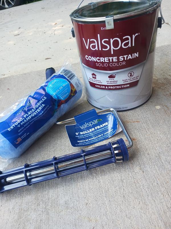 Valspar Concrete Gray Solid Concrete Sealer (1-Gallon) at