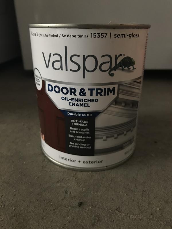 Valspar oil on sale enriched enamel