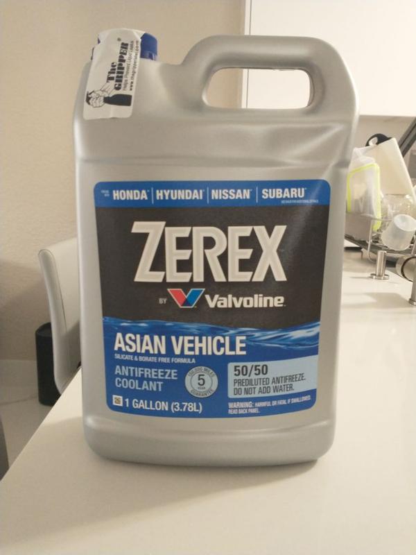 blueingrren Zerex™ Asian Blue Vehicle Antifreeze / Coolant - Valvoline