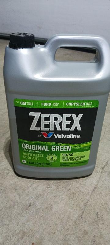 Shop Zerex Original Green 50/50 Prediluted Antifreeze | Valvoline