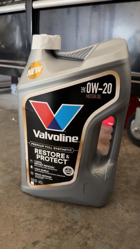 Valvoline Restore & Protect Full Synthetic 5W-30 Motor Oil – 5 Quart Jug – Free Shipping