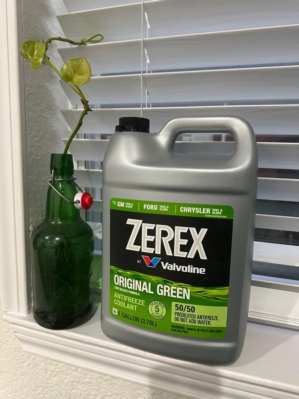 green　50ml × 10 Shop Zerex Original Green 50/50 Prediluted Antifreeze