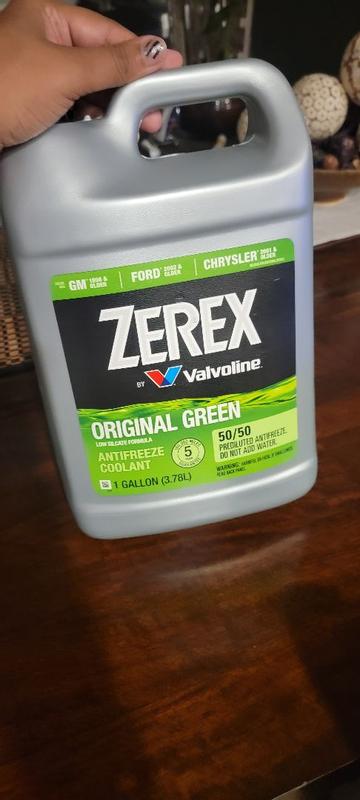 Shop Zerex Original Green 50/50 Prediluted Antifreeze