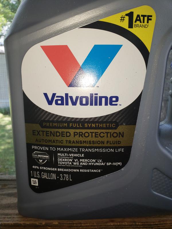  Valvoline DEXRON VI/MERCON LV (ATF) Full Synthetic Automatic  Transmission Fluid 1 QT : Valvoline: Automotive