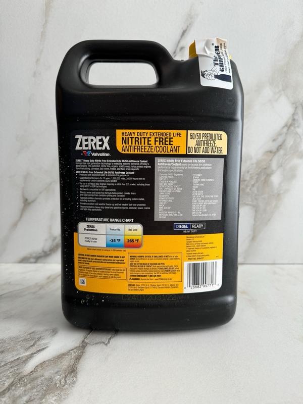 Zerex™ Heavy Duty Nitrite Free Extended Life Yellow - Valvoline