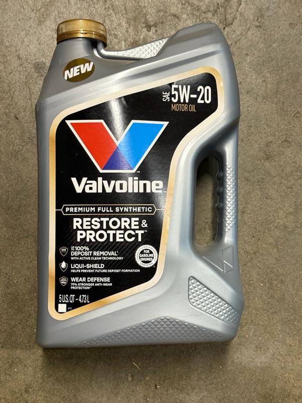 Valvoline 1 QT Restore & Protect Full Synthetic 5W-20 Motor Oil