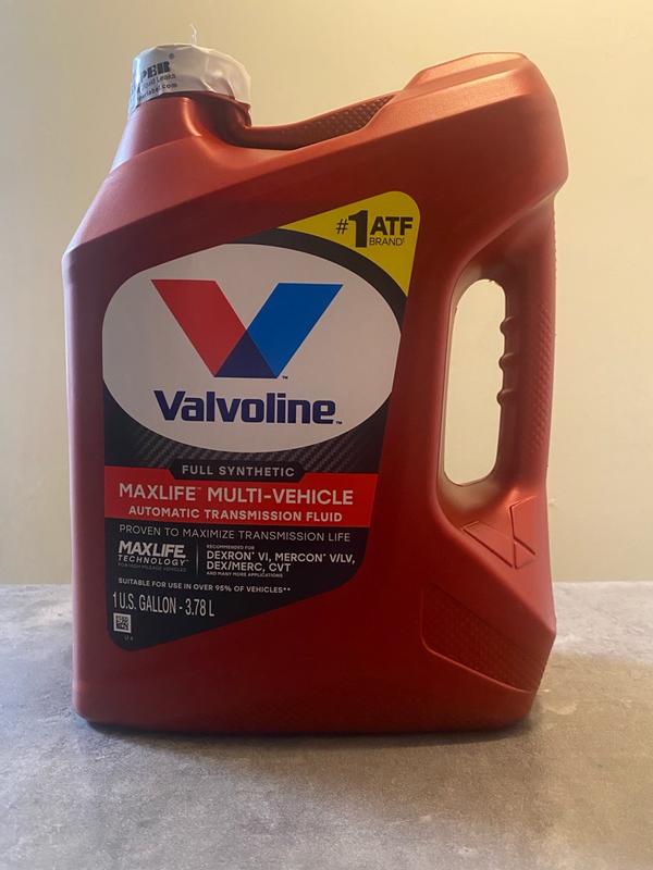 Valvoline MaxLife Multi-Vehicle Automatic Transmission Fluid (ATF) 1 QT ...