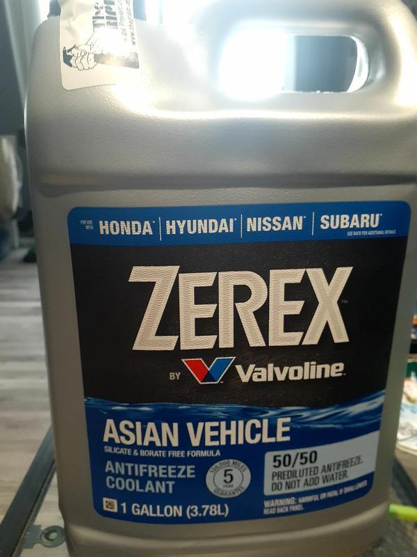 blueingrren Zerex by Valvoline Asian Vehicle Blue Silicate & Borate Free