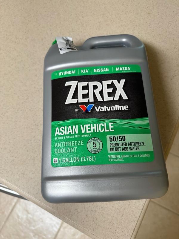 Zerex Asian Vehicle Green Engine Coolant and Antifreeze Pre-Mixed | AutoZone